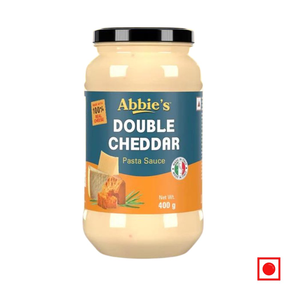Abbie's Double Cheddar Pasta Sauce, 400g (Imported) - Remkart
