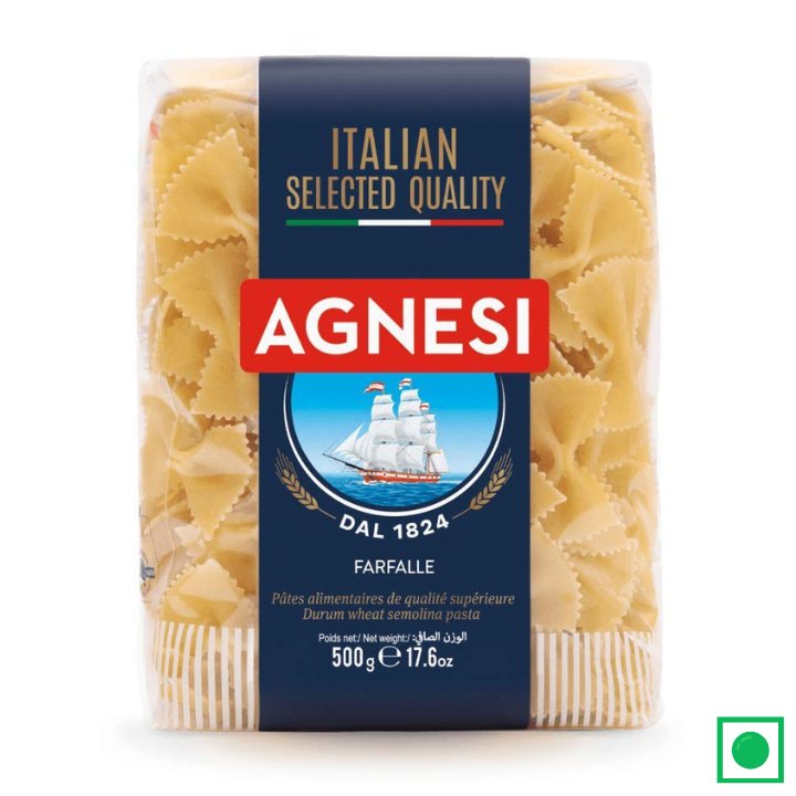 Agnesi Farfalle Pasta Gourmet Pack, 500g - Remkart