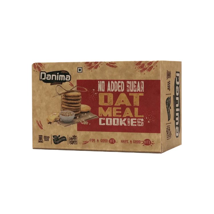 Danima NO ADDED SUGAR Cookies Oat Meal 75g - Remkart