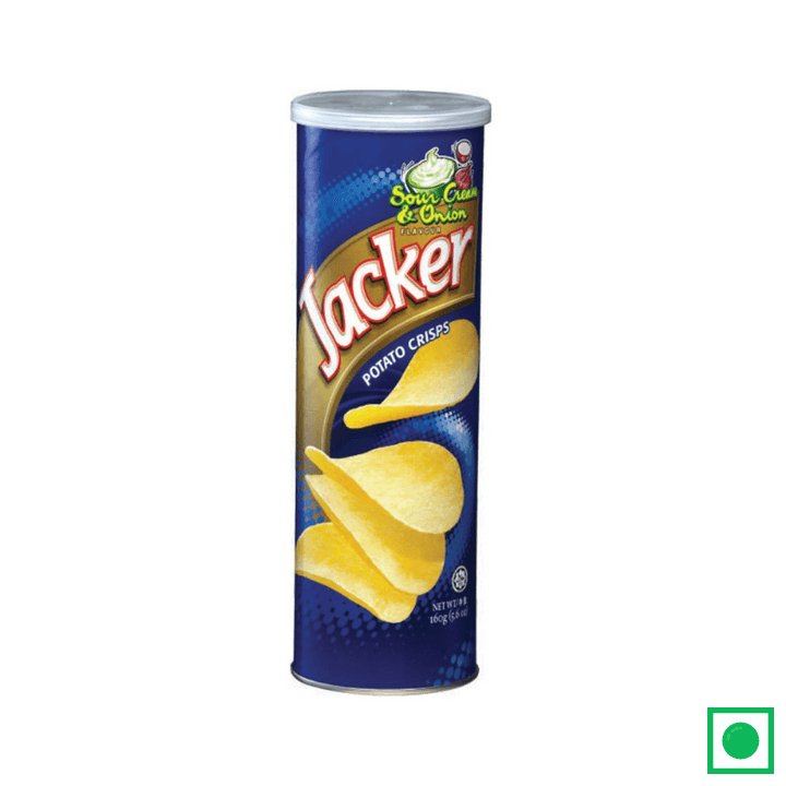 Jacker Potato Crisp Sour Cream & Onion 160g - Remkart
