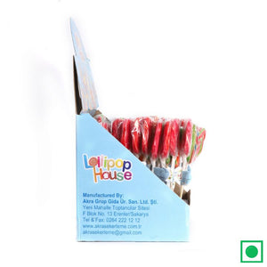 Lollipop house Multicolored Lollipops Candies Box Giftpack, (1 Lollipop x 50pcs) "Candyfox" (IMPORTED) - Remkart
