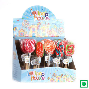 Lollipop house Multicolored Lollipops Candies Box Giftpack, (1 Lollipop x 50pcs) "Candyfox" (IMPORTED) - Remkart