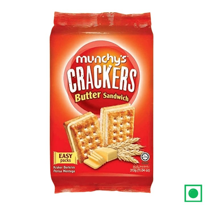 Munchy's Butter Sandwich Cracker, 313g - Remkart