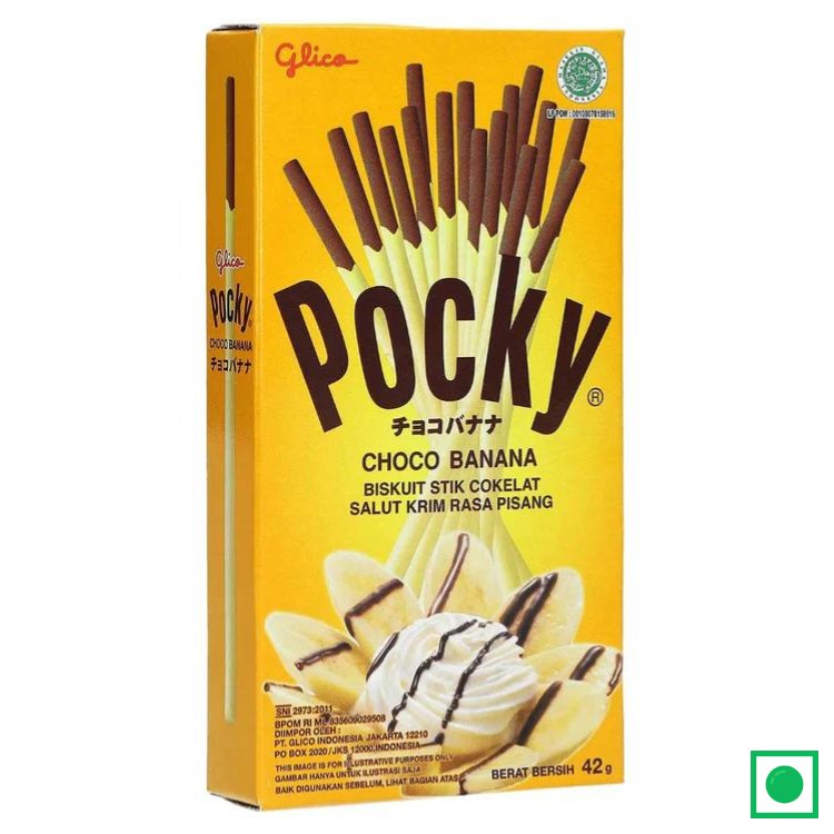 Pocky Choco Banana Biscuit Sticks, 42g (IMPORTED) - Remkart