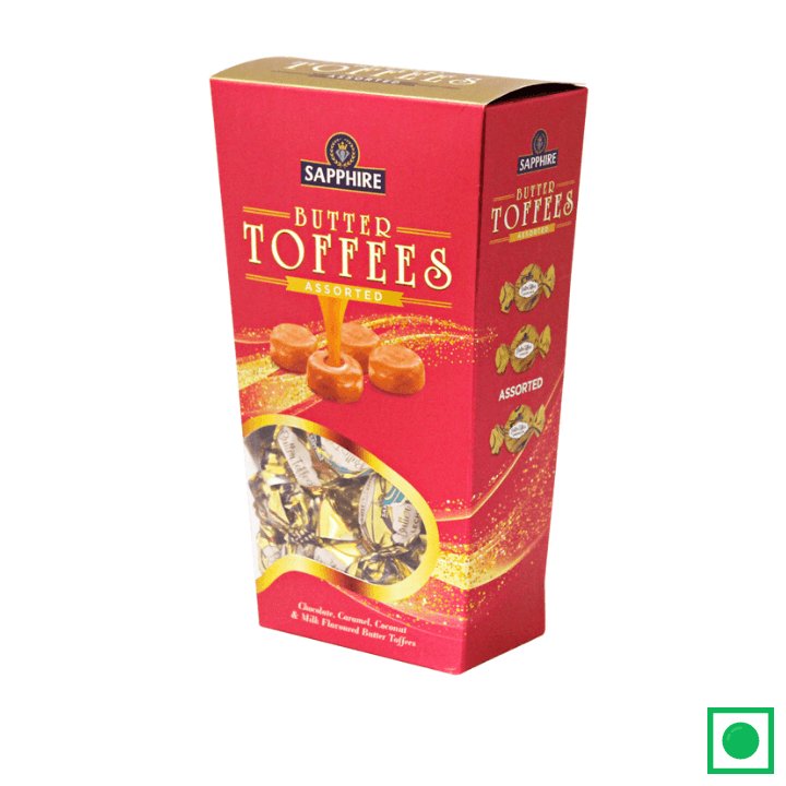 Sapphire Butter Toffee Assorted - Chocolate,Caramel,Coconut,Milk 300g - Remkart