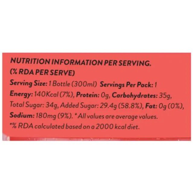 Sapphire Poko Loko Watermelon Flavoured Juice Drink With Nata De Coco, 300 ml - Remkart