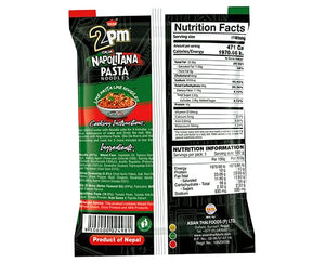 2pm Italia Napolitana Pasta Vegetarian Noodles, 100g - Remkart