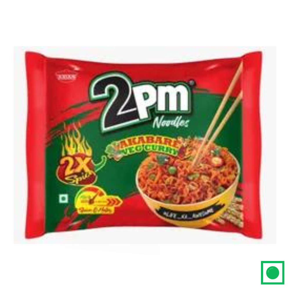 2PM Akabare Veg Curry (2X Spicy) Noodle , 100g