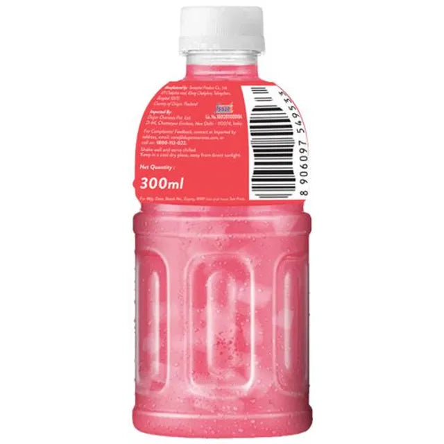 Sapphire Poko Loko Strawberry Flavoured Juice Drink With Nata De Coco, 300 ml