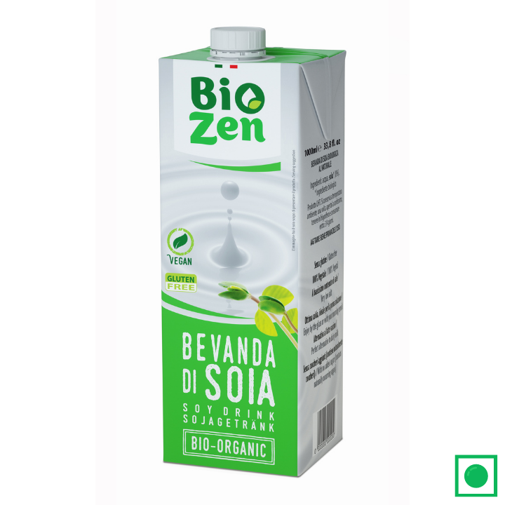BioZen Organic Soy Milk Drink, 1L (IMPORTED)