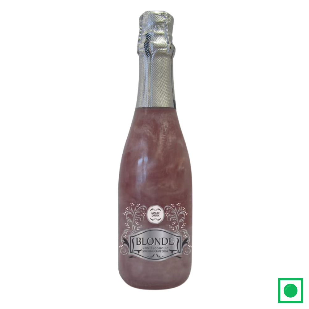 Blonde Magic Non Alcoholic Pink Sparking Grape Drink With Strawberry Flavour , 375ml