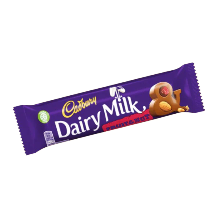 Cadbury Dairy Milk Fruit & Nut, 49g (Imported)