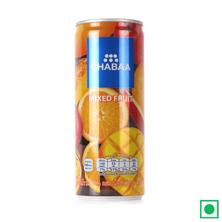 Chabaa Mix Fruit Juice Can 230ml (IMPORTED)