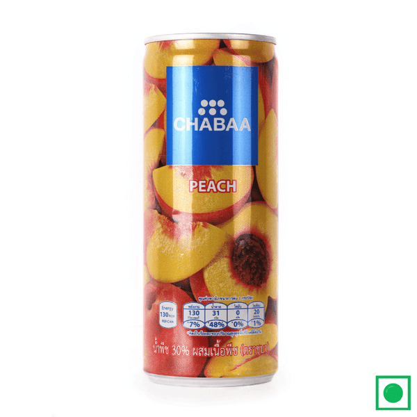 Chabaa Peach Juice Can 230ml (IMPORTED)