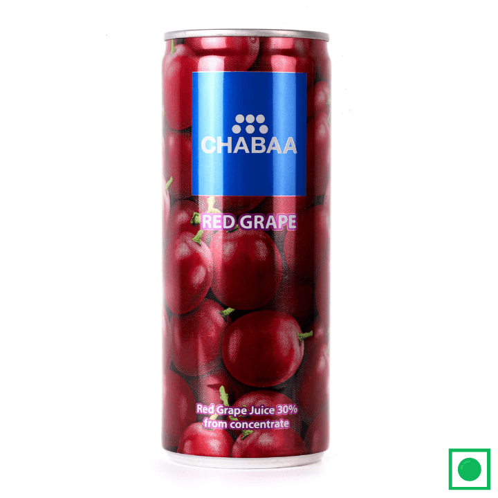Chabaa Red Grape Juice Can 230ml (IMPORTED)