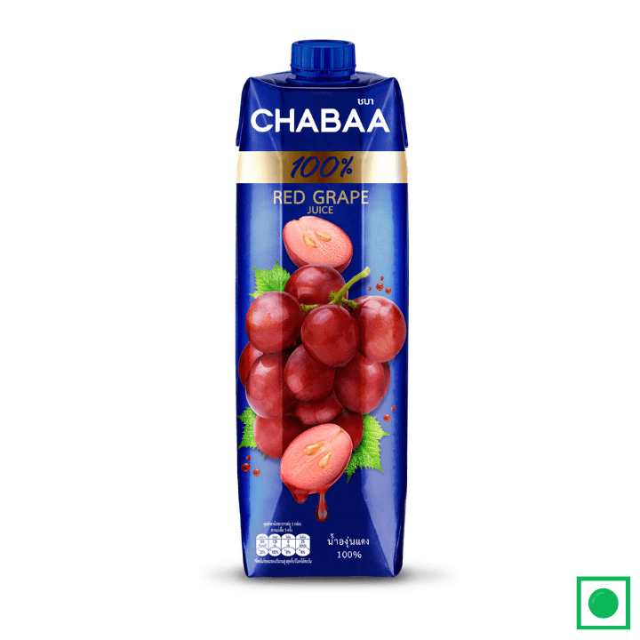 Chabaa Red Grape Pure Juice, 1L (IMPORTED)