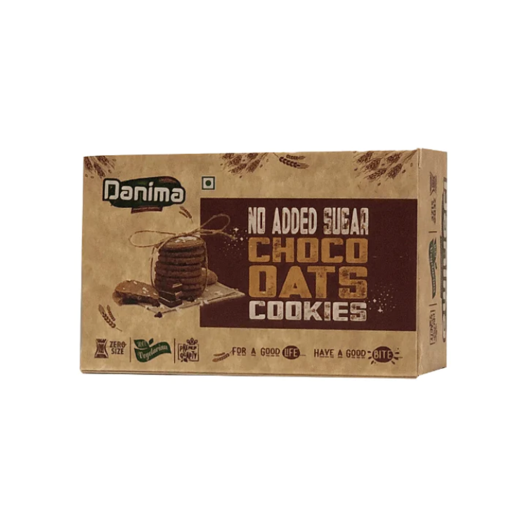 Danima NO ADDED SUGAR Cookies Choco Oats 75g