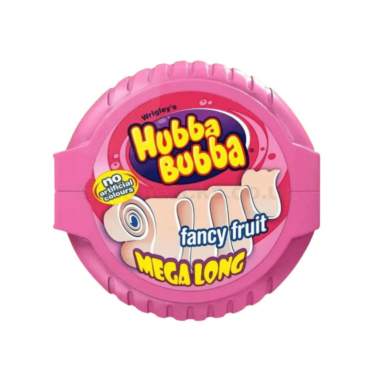 Hubba Bubba Fancy Fruit Bubble Tape, 56g (Imported)