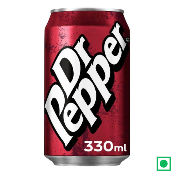 Dr Pepper Drink Can, 330ml (IMPORTED) Product Of UK