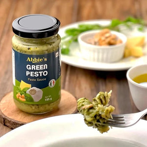 Abbie's Green Pesto Pasta Sauce, 185g (Imported) - Remkart