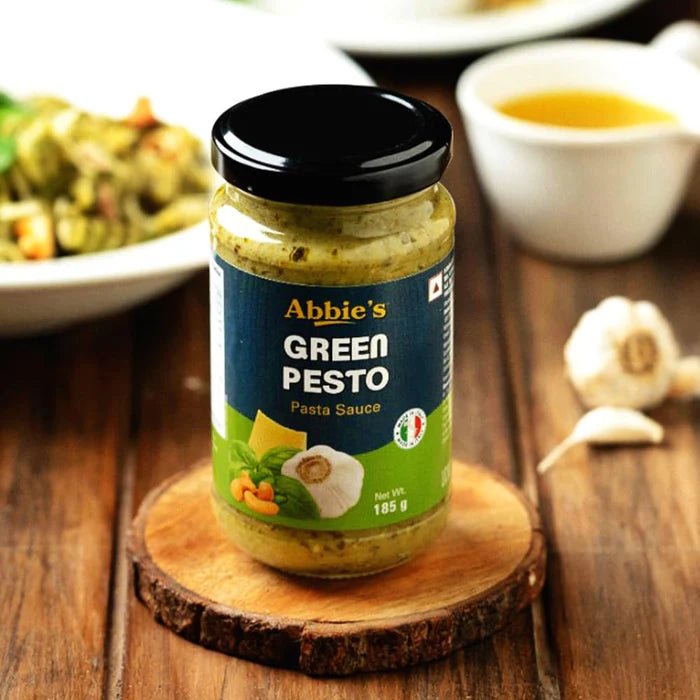 Abbie's Green Pesto Pasta Sauce, 185g (Imported) - Remkart