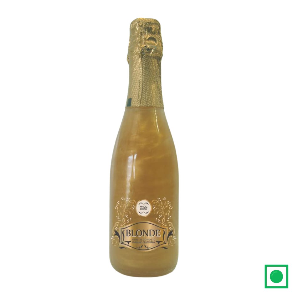 Blonde Magic Non Alcoholic Gold Sparking Grape Drink With Lemon Flavour , 375ml - Remkart