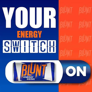 Blunt Energy Drink Can 250ml (PACK OF 6) - Remkart