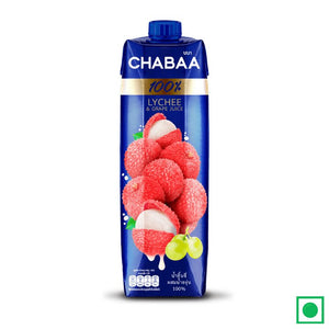 Chabaa Juice Lychee & Grape, 1L (IMPORTED) - Remkart