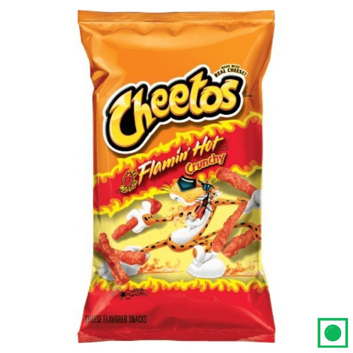 Cheetos Crunchy Flamin' Hot Cheese, 226.8g (IMPORTED) - Remkart