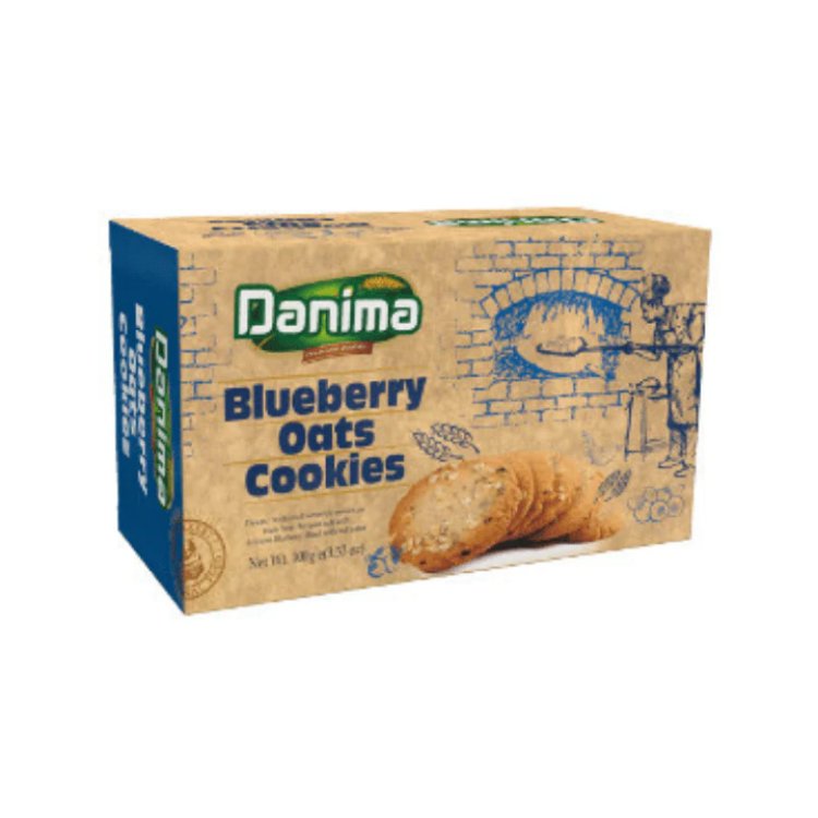 Danima Blueberry Oats Cookies 100g - Remkart