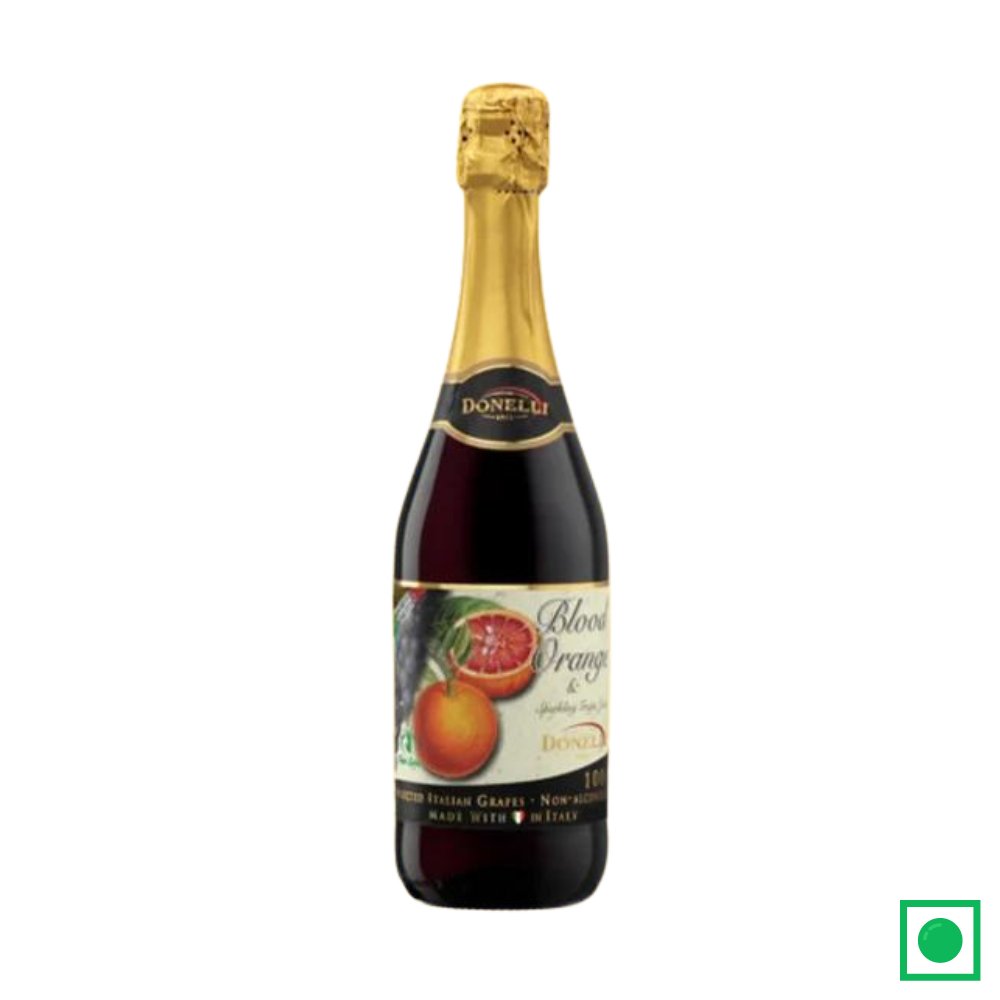 Donelli Blood Orange Sparkling Grape Juice, 750ml (Imported) - Remkart