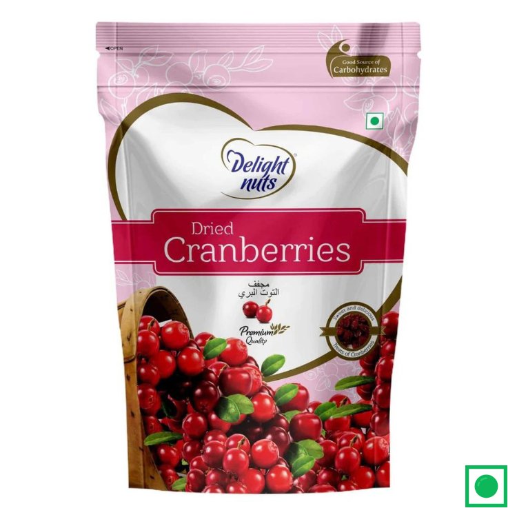 Dried Cranberries, Pack 200G, Delight Nuts - Remkart