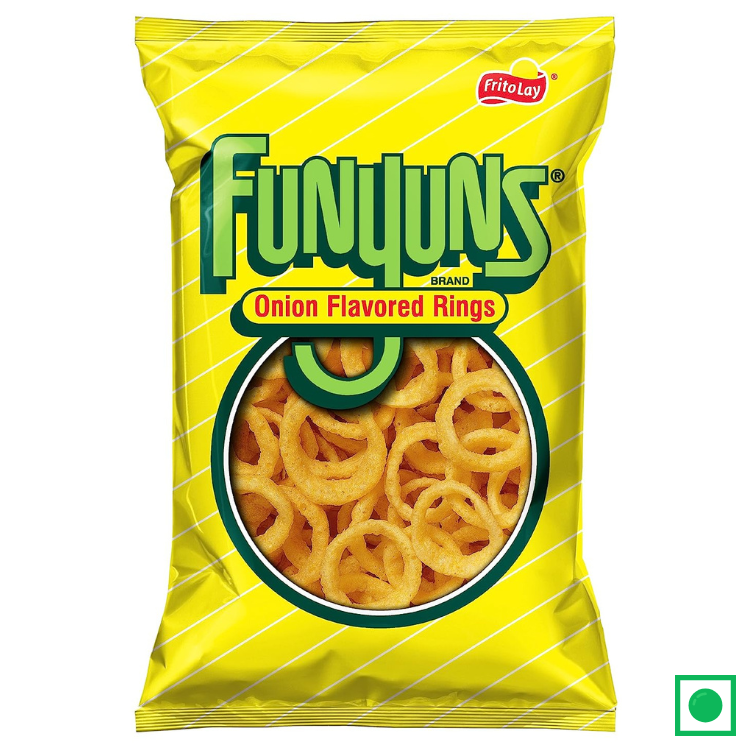 Frito Lay Funyuns Onion Flavored Rings, 163g (IMPORTED)