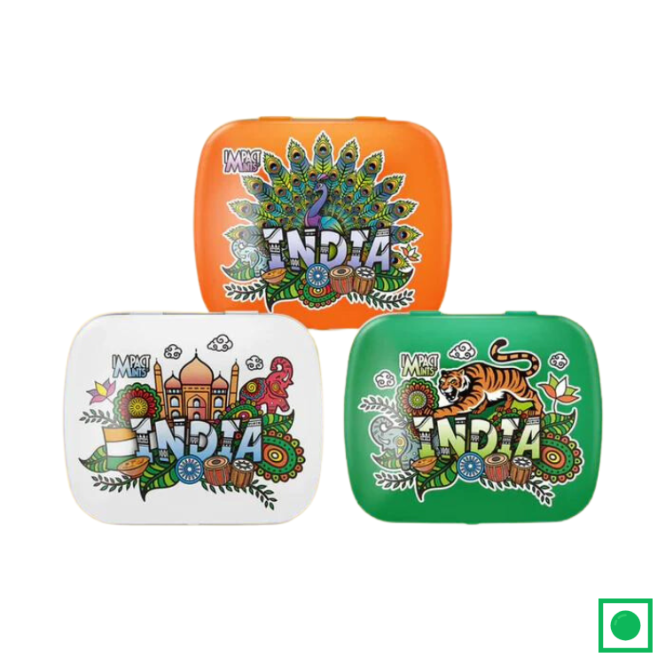 IMPACT MINTS INDIA EDITION, 14G ( Pack of 3)