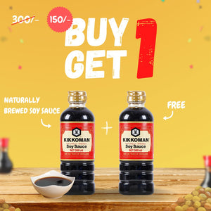 Kikkoman Naturally Brewed Soy Sauce, 500ml (IMPORTED) - Remkart