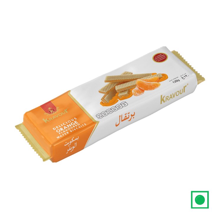 Kravour Orange Wafer, 100g - Remkart