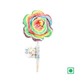 Lollipop House Candyfox Multicolored Lollipop Candy, 30g (1Pc) (IMPORTED) - Remkart