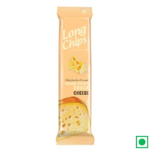 Long Chips Mashed Potato Snack Cheese Flavoured, 75g (Imported) - Remkart