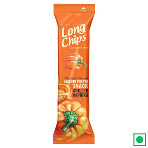 Long Chips Mashed Potato Snack Grilled Paprika Flavoured, 75g (Imported) - Remkart