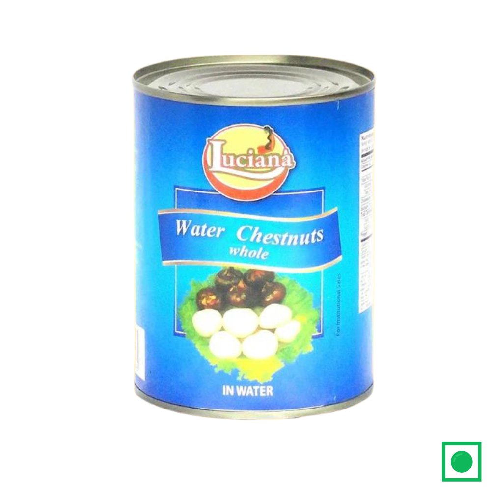 Luciana Water Chestnut Whole in Water , 400g (Imported) - Remkart