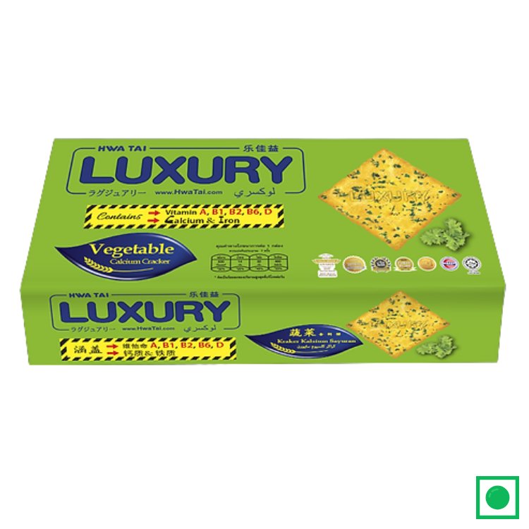 LUXURY Vegetable Calcium Cracker 185g - Remkart