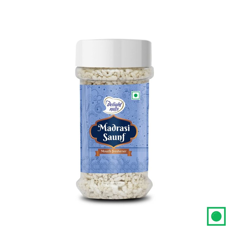 Madrasi Saunf, Pack 80g, Delight Nuts - Remkart