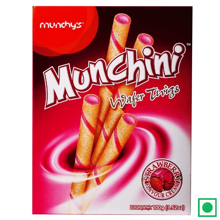 MUNCHY'S MUNCHINI STRAWBERRY 100g - Remkart