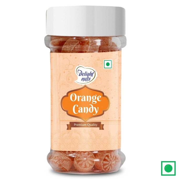 Orange Candy, Pack 200G, Delight Nuts - Remkart