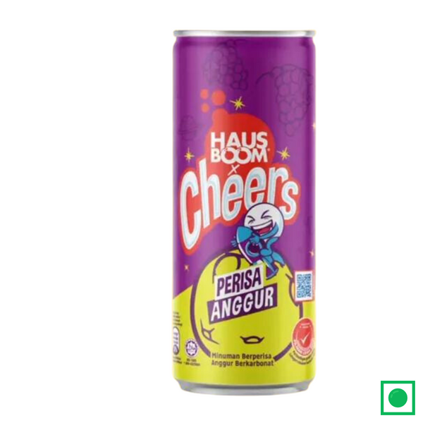 HAUS BOOM CHEERS GRAPE, 325ML (IMPORTED)