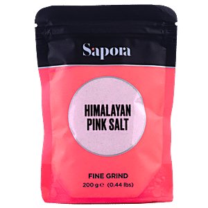 SAPORA HIMALAYAN PINK SALT FINE GRIND, 200G (IMPORTED) - Remkart