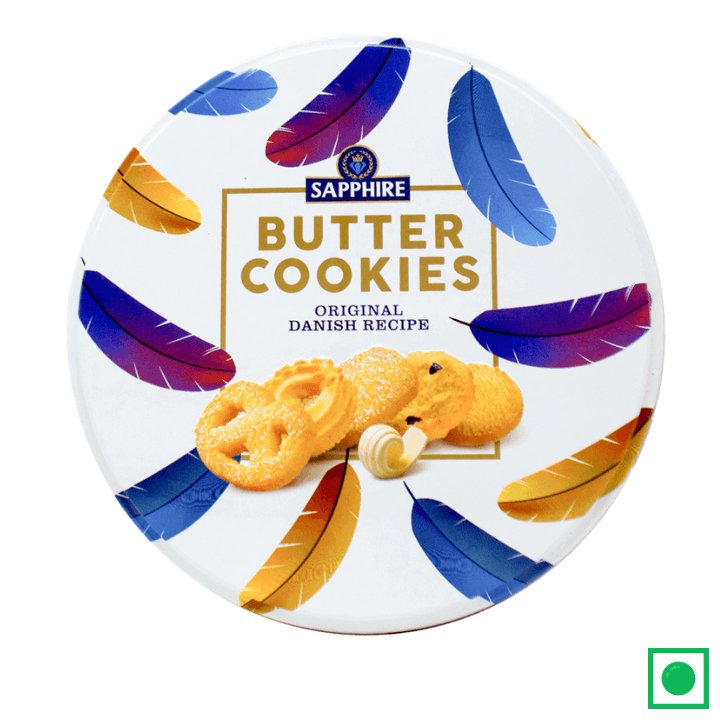 Sapphire Butter Cookies tin, 150g - Remkart