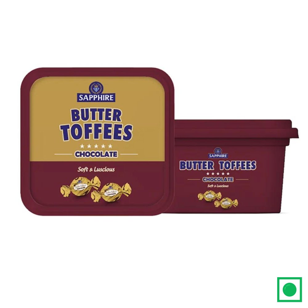 Sapphire Chocolate Butter Toffees Tub , 350g - Remkart