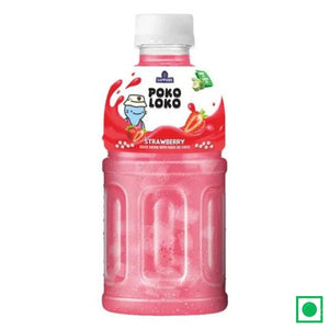 Sapphire Poko Loko Strawberry Flavoured Juice Drink With Nata De Coco, 300 ml - Remkart