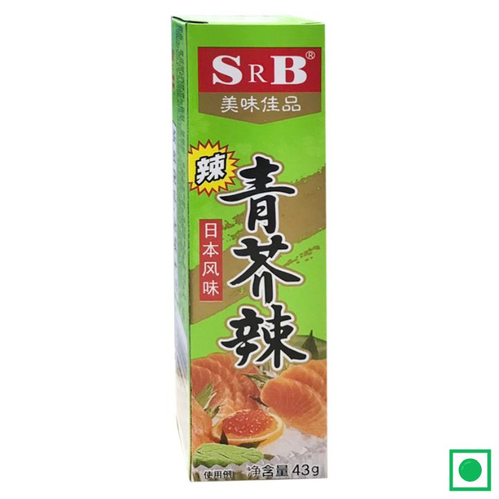 SrB Preprepared Wasabi Paste Tube. 43g (IMPORTED) - Remkart